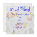 IT'S A PARTY invitations