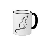 It's A Rat's World logo Mugs
