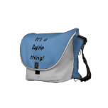 It's a register thing! messenger bag