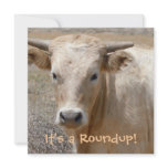 It's a Roundup! Cattle - Western Style Celebration invitations