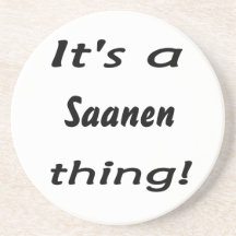 It's a Saanen thing! Coasters