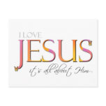 It's All About Him Postcards