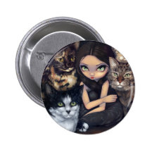 "It's All About the Cats" Button