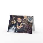 "It's All About the Cats" Greeting Card