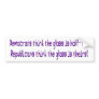 It's All About the Glass Bumper Sticker