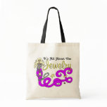 (It's All About The) Jewelry Mermaid Tote Bags
