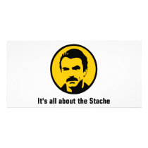 It's All About the Stache Photo Cards