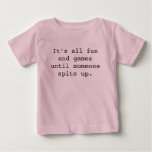It's all fun and games until ... t-shirts