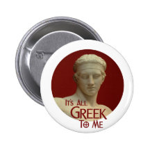 It's All Greek to Me Pin