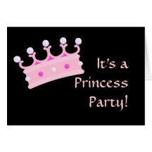It's aPrincess Party! Greeting Card
