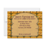 It's BBQ Time Simple Style! Personalized Announcement