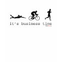 It's Business Time Triathlon T-shirt