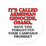 It's called Armenian genocide, stickers