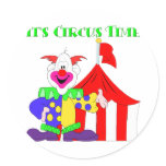 Its Circus Time stickers