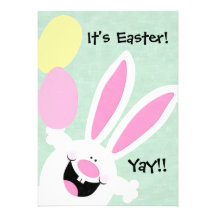 It's Easter! Yay! Easter Egg Hunt Invitation