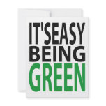 it's easy being green invitations