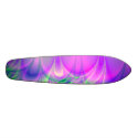 "It's Electric!" Fractal Art Skateboard
