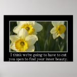 It's hard work to find your inner beauty (S) posters