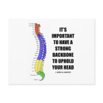 It's Important To Have A Strong Backbone Hold Your Post Cards