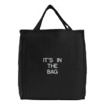 "IT'S IN THE BAG"  canvas tote