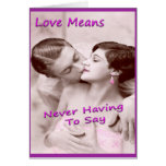 It's Just A Cold Sore Card