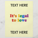 It's legal to love flyers