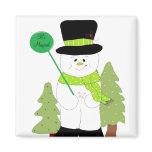 It's Magical Snowman magnets