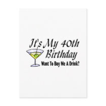 It's My 40th Birthday