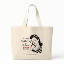 Its My BIrthday Canvas Bag