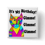 It's My Birthday Button