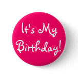 It's My Birthday! Button