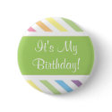 It's My Birthday! buttons