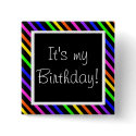It's my Birthday! buttons