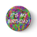 It's My Birthday! buttons