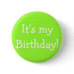 It's my Birthday! buttons