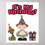 Its my birthday (GIRL) posters