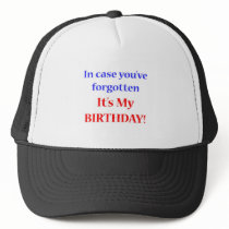 It's my birthday!