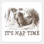 It's Nap Time (Wonderland Red King Snoring) Stickers