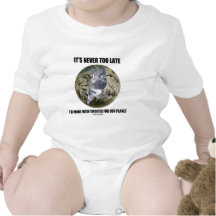 It's Never Too Late Make Wise Choices For Planet Tees