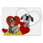 It's No News Valentine's Day Card