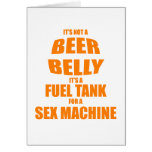 It's Not A Beer Belly cards