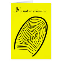 It's Not A Crime... - lover's card
