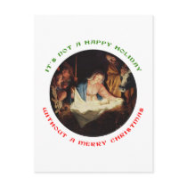 It's Not a Happy Holiday without a Merry Christmas Post Cards