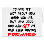 It's Not About How Hard Your Can Get, But Get Hit Card