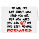 It's Not About How Hard Your Can Get, But Get Hit cards