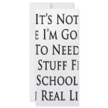 It's Not Like I'm Going To Need The Stuff From Sch rack cards