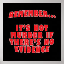 It's Not Murder Posters