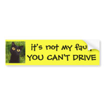 it's not my fault YOU CAN'T DRIVE