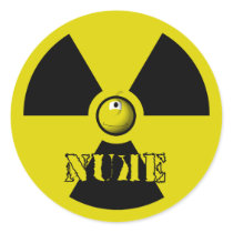 It's Nuke! Round Sticker