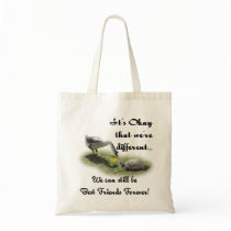 It's Okay That We're Different... Canvas Bags